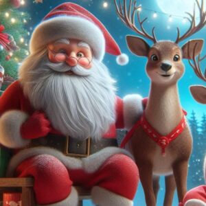 Weihnachtszauber zum Ausmalen: Ein festliches Ausmalbuch für Groß und Klein