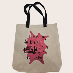 Hochwertige Tragetasche – Life ist better