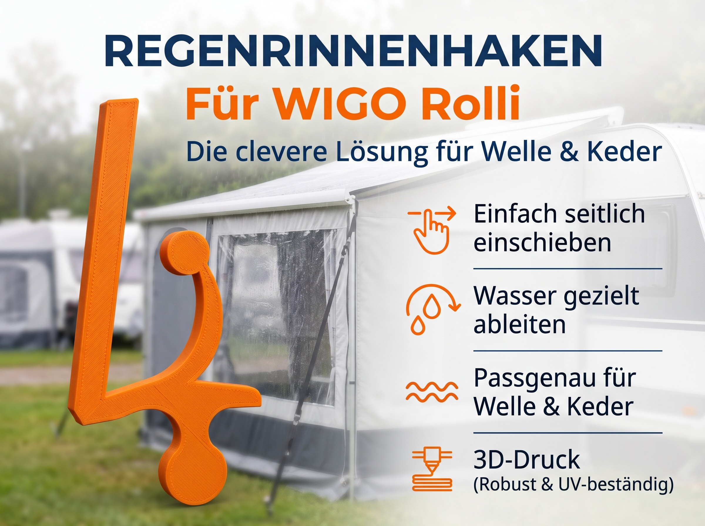 Wigo-Regenrinnenhaken
