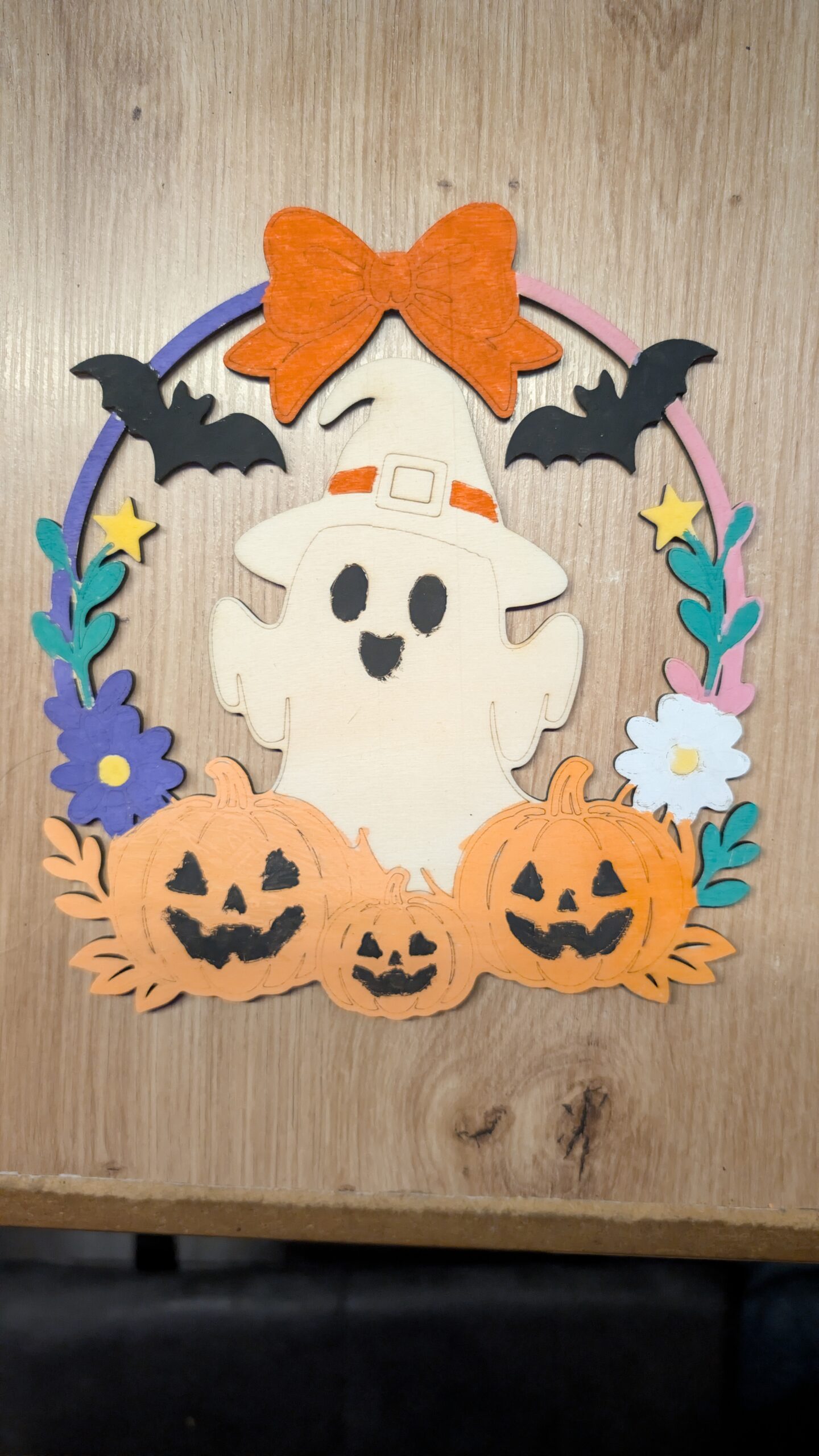 Halloween-Türaufhänger-Beispiel